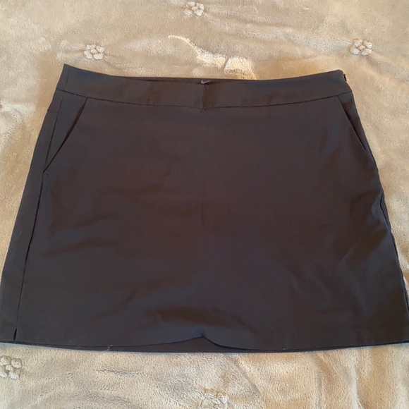 Black Nike Golf Skirt